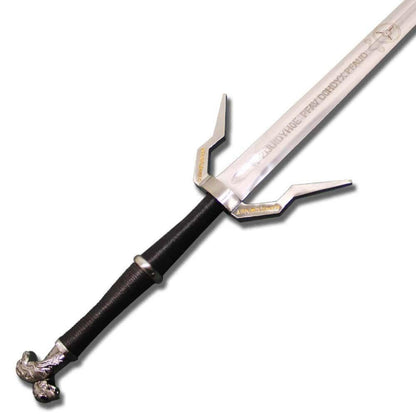 SILVER RUNE SWORD OF GERALT OF RIVIA 3 THE WITCHER 3 REPLICA SWORDS - propswords